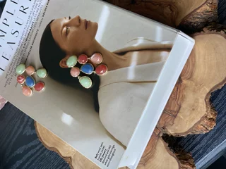 گوشواره آویز سنگ