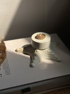 انگشتر حصيرى طلايى