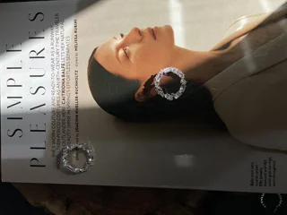 گوشواره حلقه اى كريستالى مجلسى